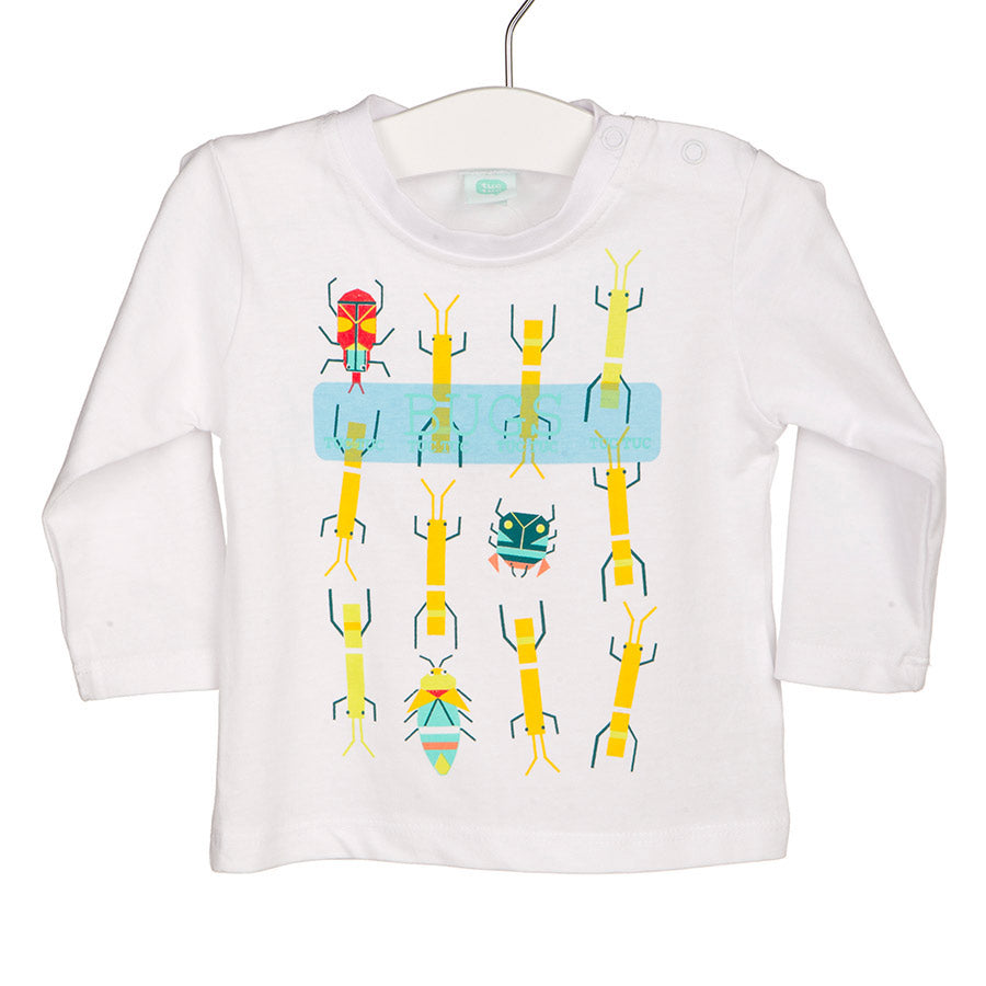 
  Maglietta della linea abbigliamento bambino Tuc Tuc a manica lunga con stampa multicolor
  sul...