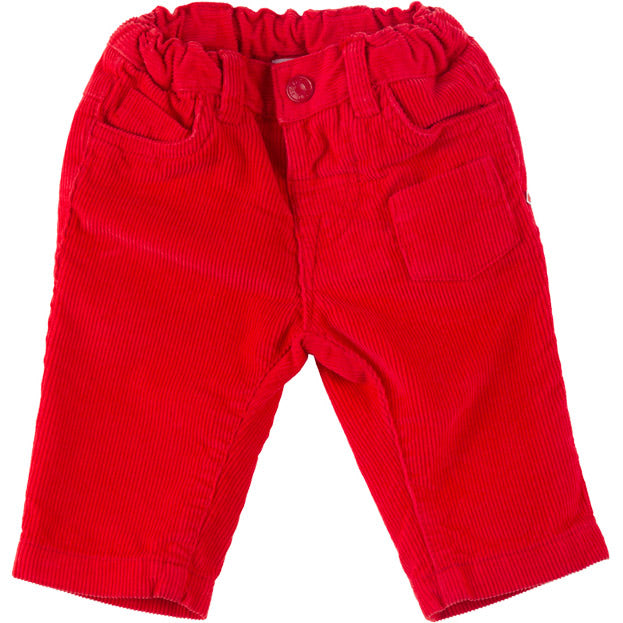 
  Pantalone della linea abbigliamento bambino Tuc Tuc in velluto rigato con taschine sul davanti...